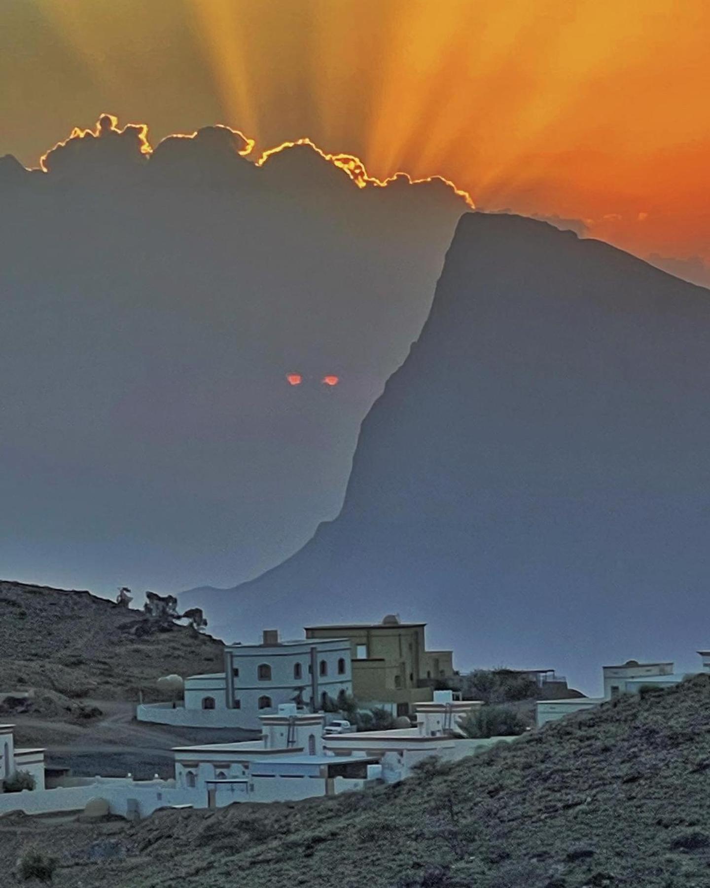 Jebel Shams Sky Villa Misfāh Eksteriør bilde