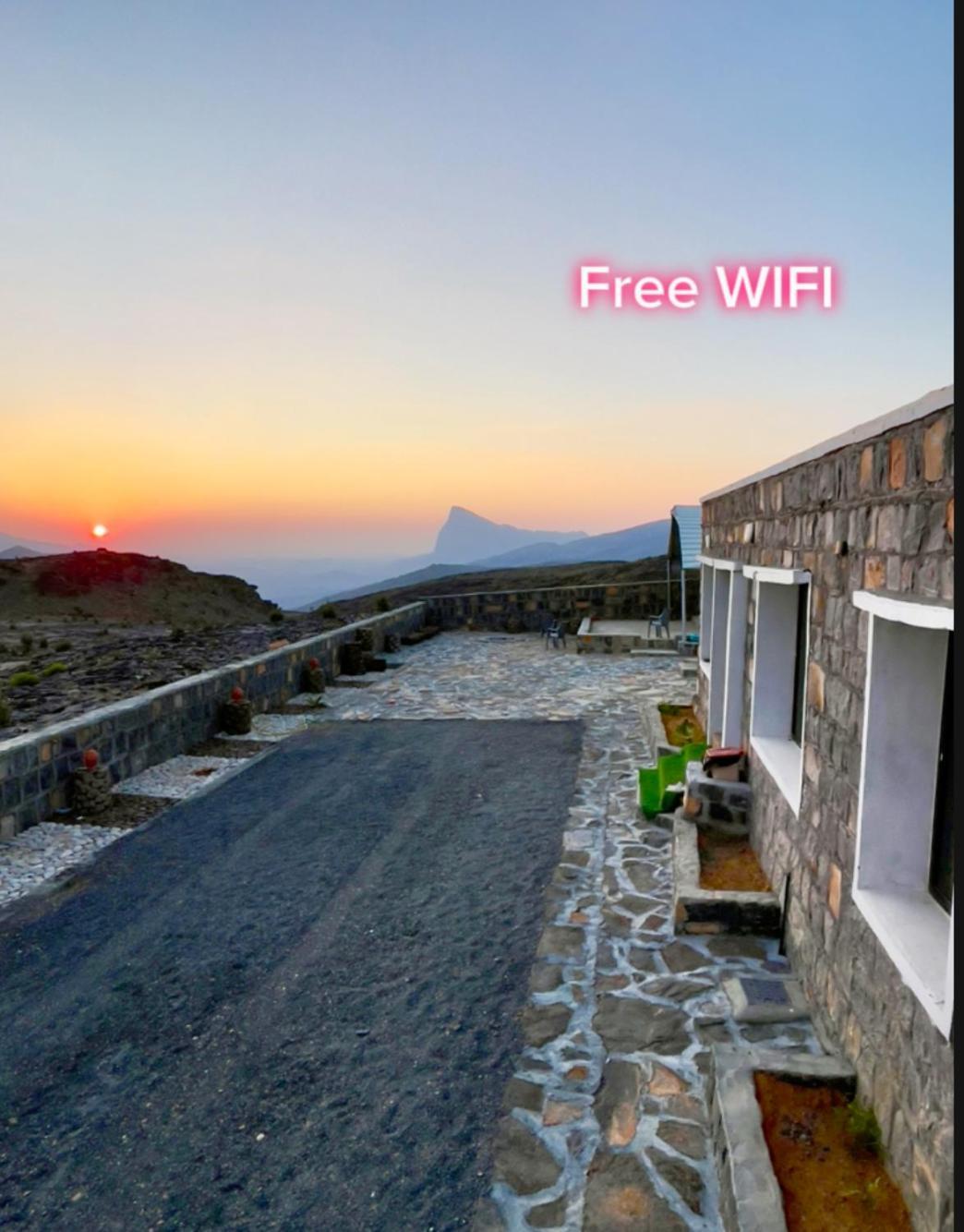 Jebel Shams Sky Villa Misfāh Eksteriør bilde